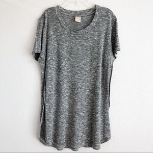 Faded Glory Gray Top Sz Large